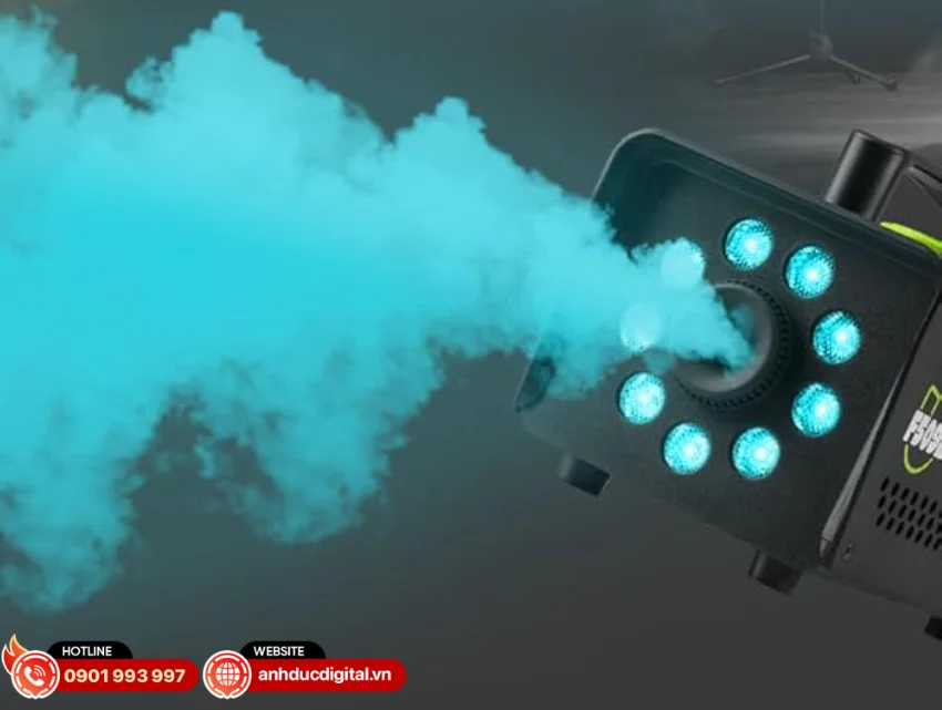 Fuzzix F509L c&oacute; khả năng tạo lưu lượng kh&oacute;i l&ecirc;n đến khoảng 50m&sup3;/ph&uacute;t&nbsp;