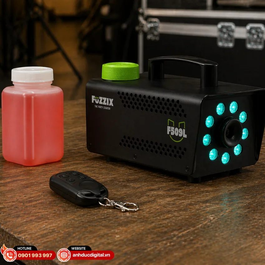 Fuzzix F509L trang bị điều khiển từ xa RF