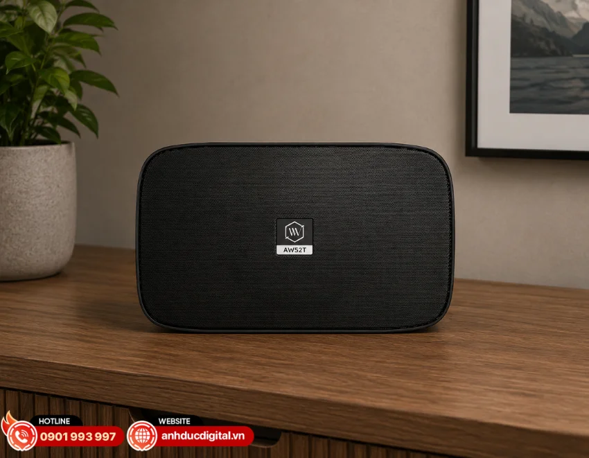 Loa Alpha Works AW52T là mẫu loa treo tường được thiết kế dành cho các hệ thống âm thanh thương mại
