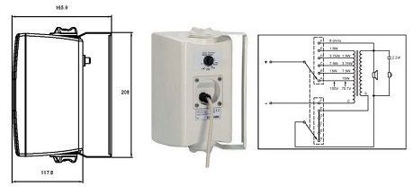 Loa BOSCH LB2-UC15-D1
