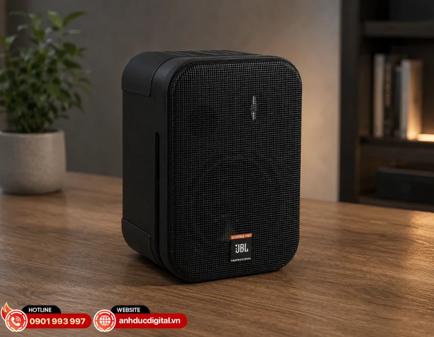 Loa JBL Control 1 Pro l&agrave; mẫu loa treo tường được thiết kế với v&oacute;c d&aacute;ng nhỏ gọn v&agrave; độ bền bỉ cao