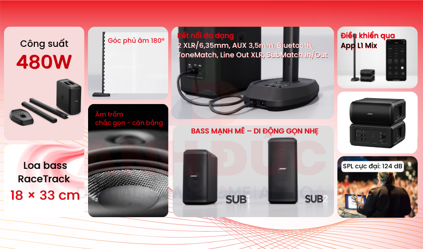Loa Bose L1 Pro32 Sub1 chính hãng