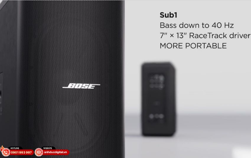 Thiết kế gọn nhẹ và tính di động của sub1