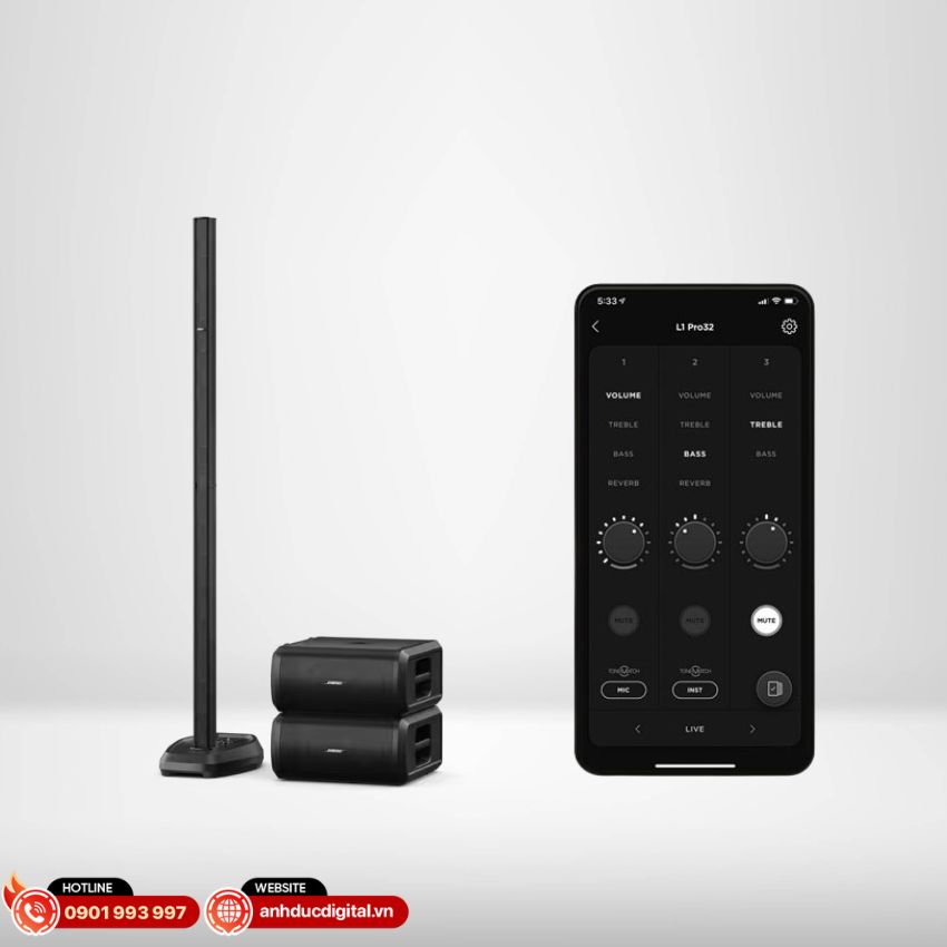 Ứng dụng L1 Mix Bose