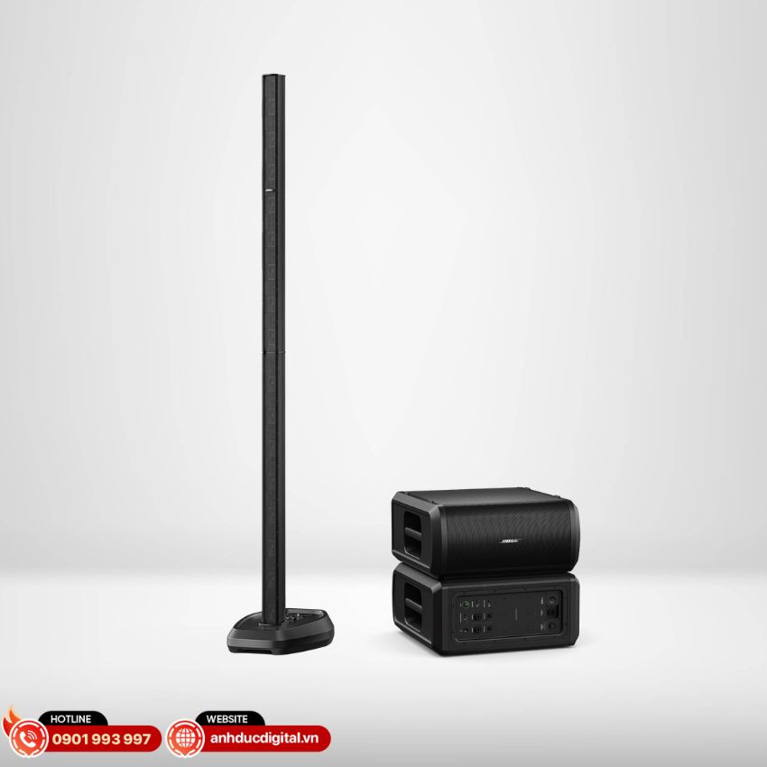 Pro32 array kết hợp với loa siêu trầm Bose Sub1