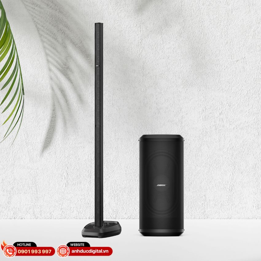 Loa cột loa Line Array với 32 củ loa neodymium 5cm