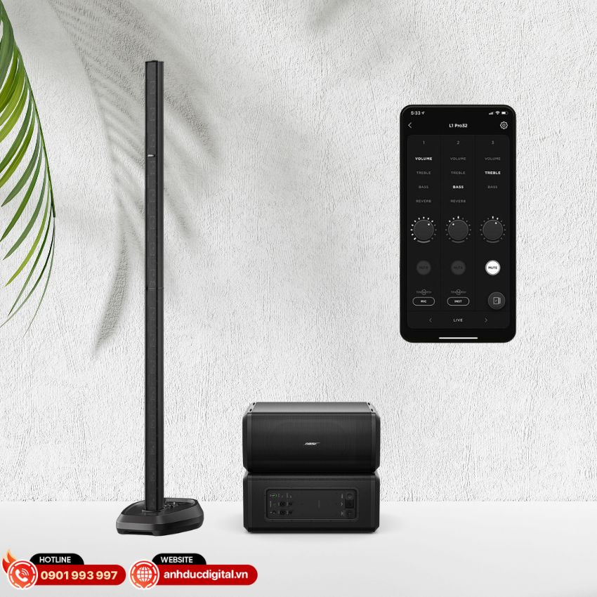 Điều Khiển Loa l1 Pro32 Qua Ứng Dụng Bose L1 Mix