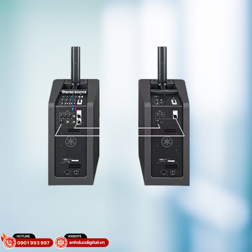 Stagepas 1K có khả năng kết nối linh hoạt