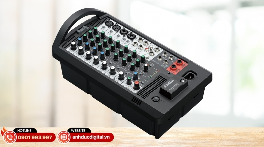 Yamaha Stagepas 400BT được thiết kế có thể tháo rời bàn trộn
