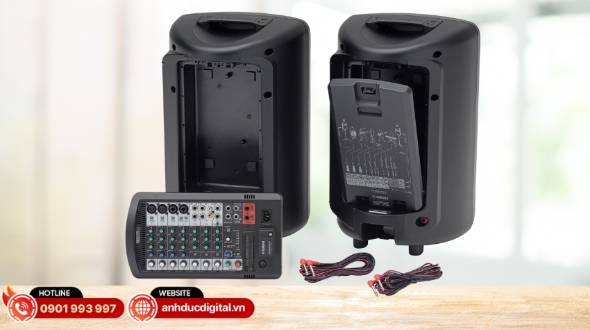 STAGEPAS 600BT là hệ thống PA di động tích hợp