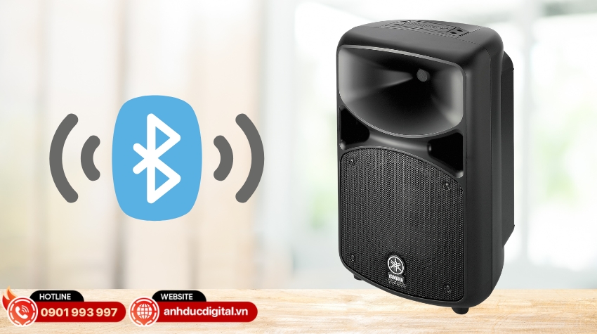 Loa Yamha STAGEPAS 600BT được trang bị kết nối Bluetooth Audio Streaming