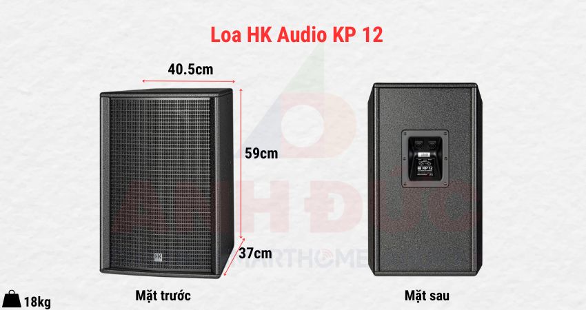 Thiết kế loa hk audio kp 12