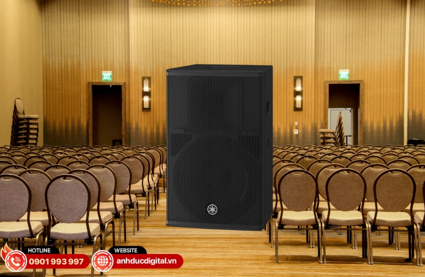 Yamaha CHR12 c&oacute; độ nhạy 94 dB v&agrave; SPL tối đa 124 dB