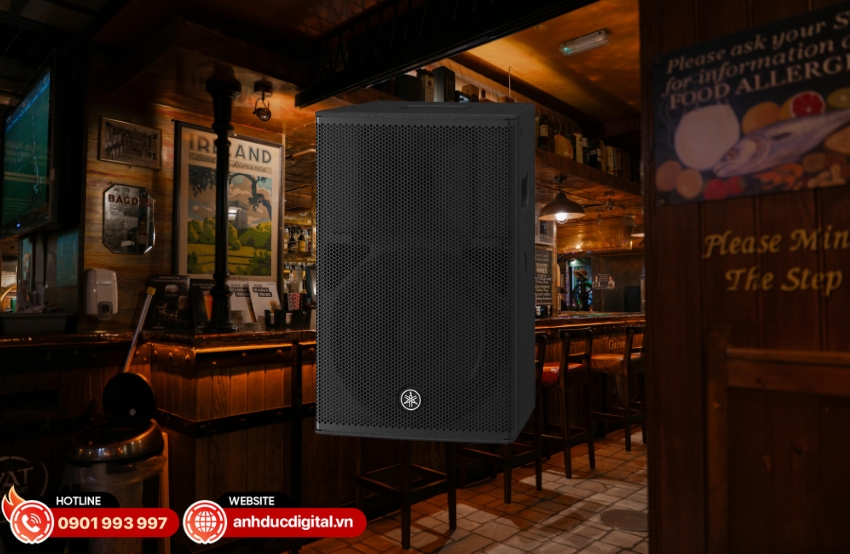 Yamaha CHR12 c&oacute; trở kh&aacute;ng danh định 8&Omega;