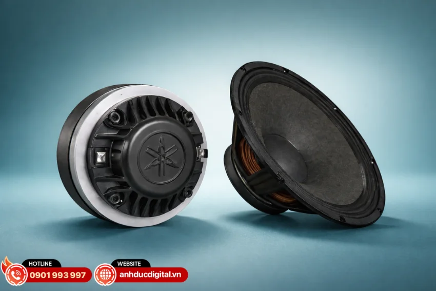 Yamaha trang bị cho CXR10 MKIII hệ thống củ loa LF 10 inch v&agrave; HF 1.75 inch