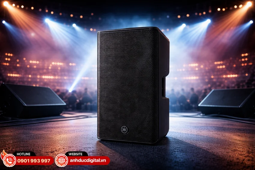 Yamaha CXR12 MKIII c&oacute; &aacute;p suất &acirc;m thanh tối đa (Max SPL) đạt 124 dB