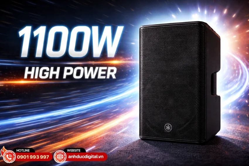 CXR12 MKIII sở hữu mức c&ocirc;ng suất l&ecirc;n đến 1100W