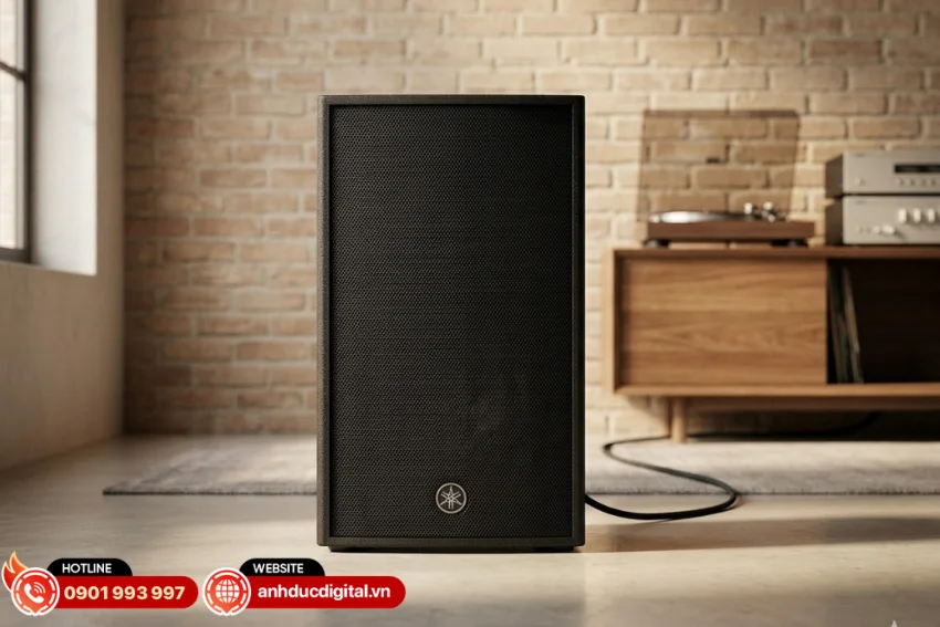 Yamaha DZR10 sử dụng ampli Class D