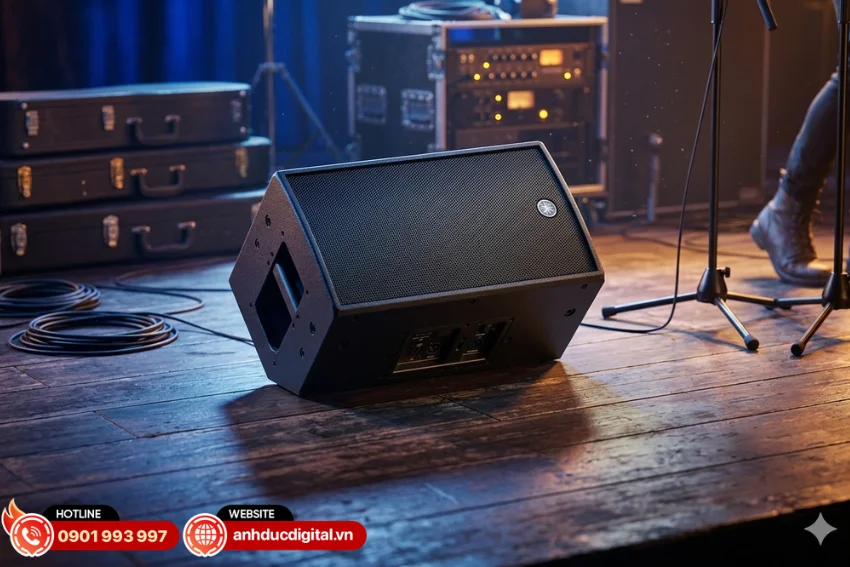 DZR10 được thiết kế với g&oacute;c phủ &acirc;m 90&deg; x 60&deg; c&oacute; thể xoay 