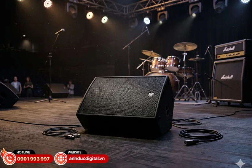 DZR15 được làm từ ván ép cao cấp và phủ polyurea