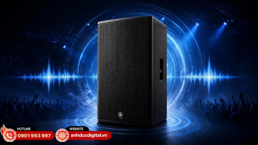 DZR315-D được trang bị ampli Class-D c&ocirc;ng suất l&ecirc;n đến 2000W