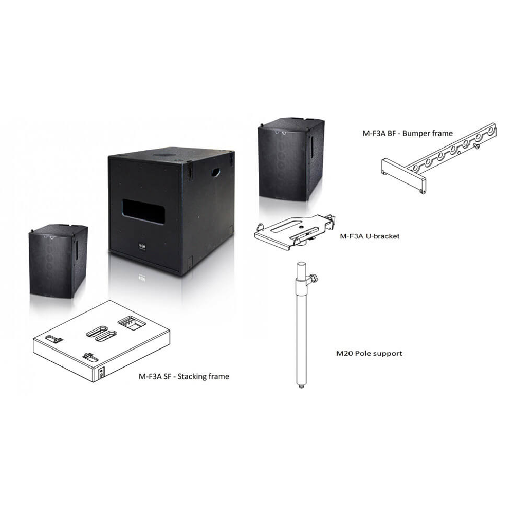 Khung treo chịu tải SE Audiotechnik M-F3A BF 1