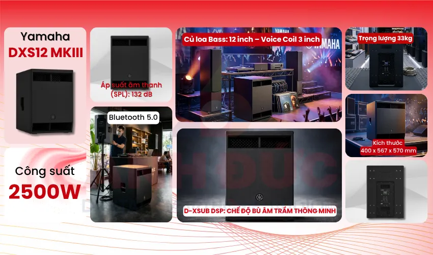 Yamaha DXS12 MKIII