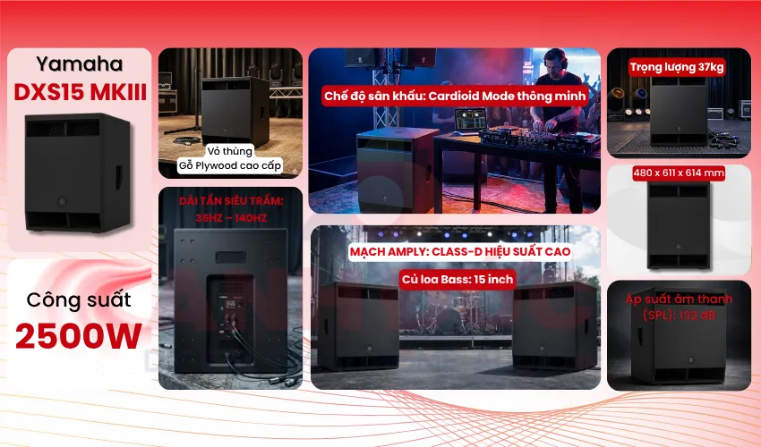 Yamaha DXS15 MKIII