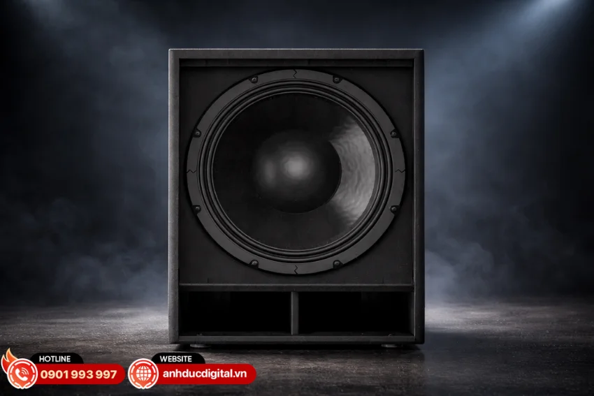 DXS15XLF được trang bị củ bass 15 inch kết hợp cuộn dây 4 inch