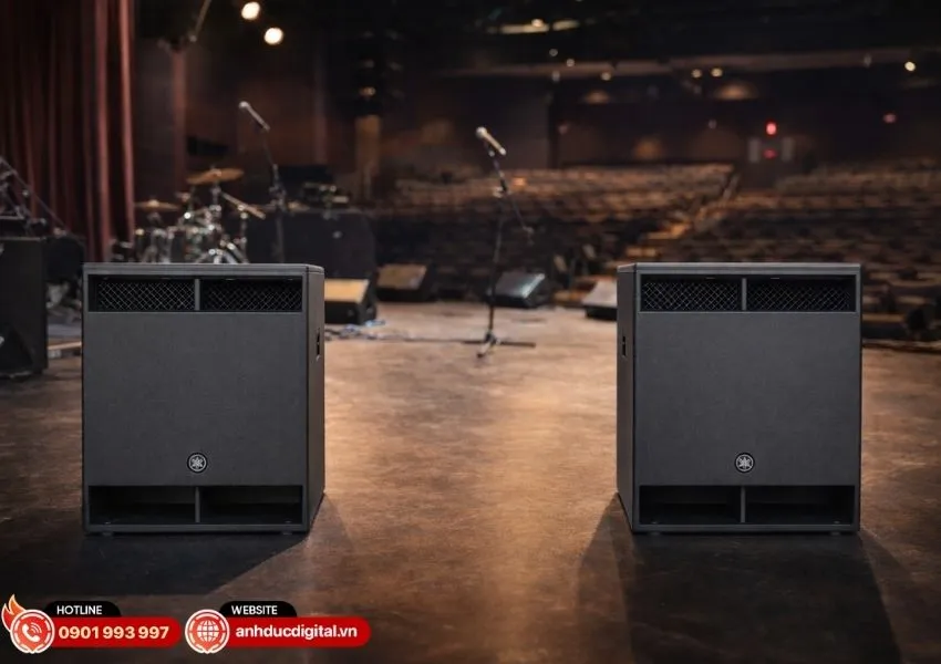 Bảng điều khiển DSP v&agrave; chế độ Cardioid tr&ecirc;n Yamaha DXS18 mk3