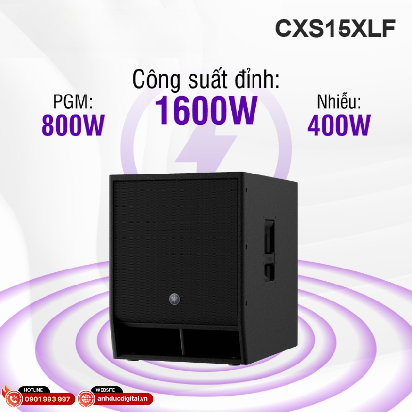 Loa Sub Yamaha CXS15XLF - 1