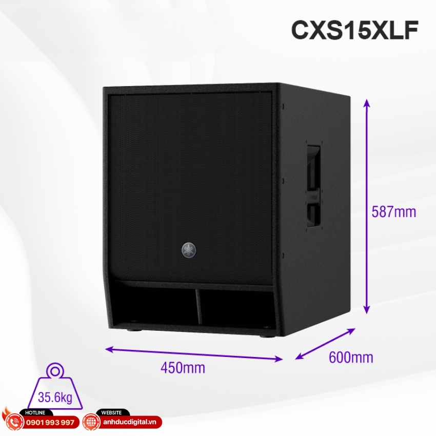 Loa Sub Yamaha CXS15XLF - 2
