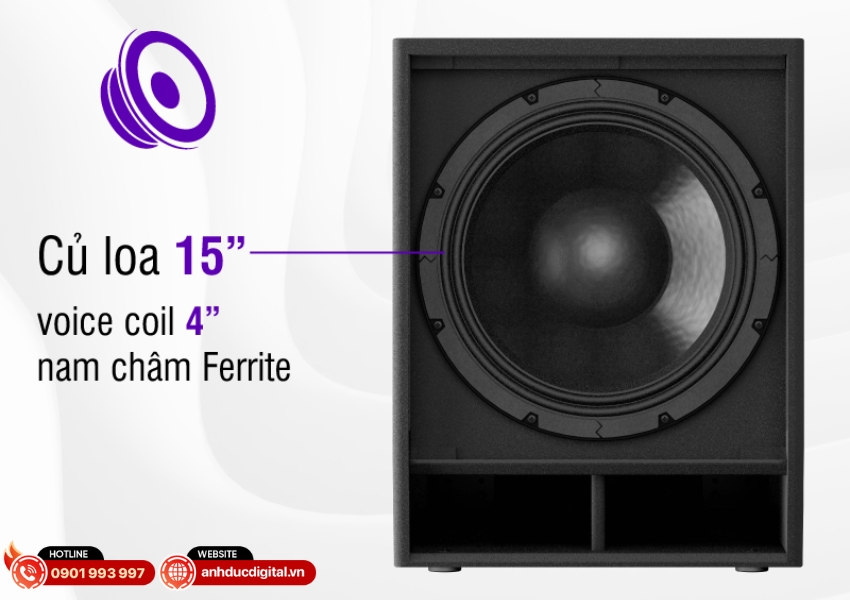 Loa Sub Yamaha CXS15XLF - 5