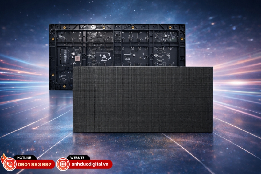 Module LC1.25P đạt độ sáng ≥ 500 nits phù hợp với môi trường trong nhà