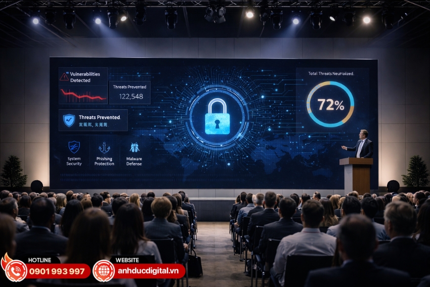 LC1.538P cung cấp độ sáng ≥500 nits và độ tương phản 5000:1 mang lại hình ảnh rõ ràng