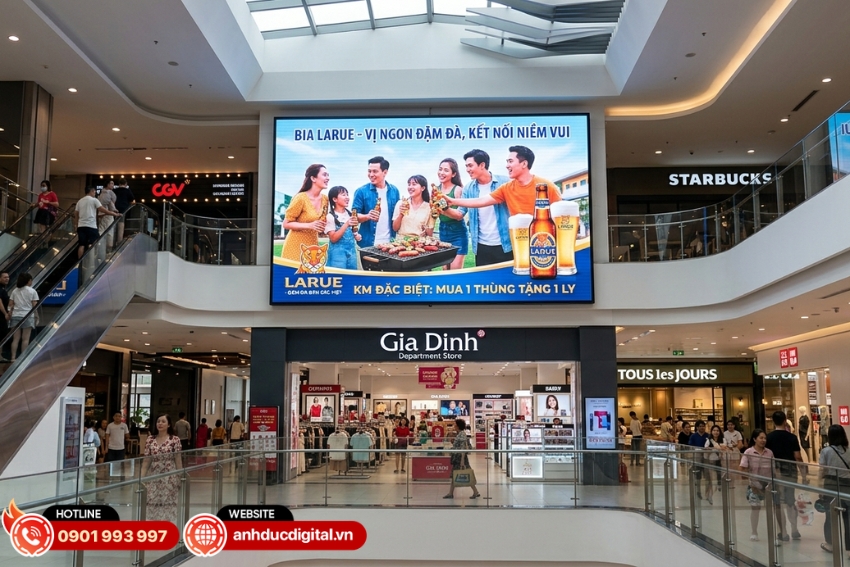 màn hình LED LC3.076P được ứng dụng rộng rãi trong nhiều không gian trình chiếu indoor chuyên nghiệp