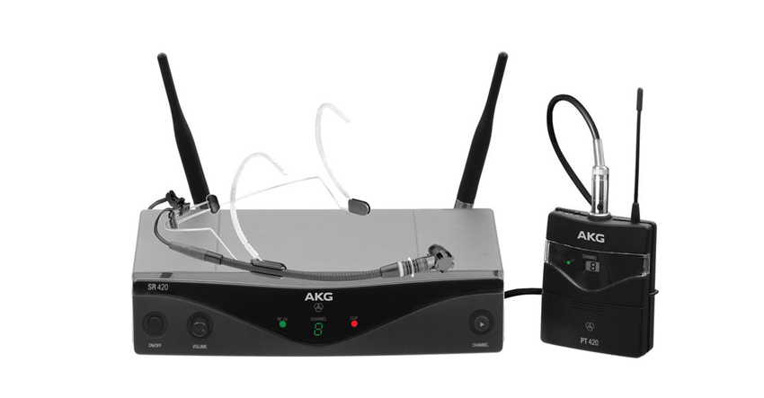Micro AKG WMS420 Headworn 6