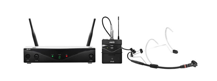 Micro AKG WMS420 Headworn 7