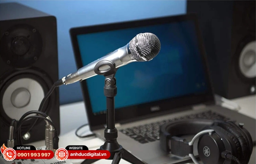 micro Yamaha DM305 có khả thu âm chuẩn xác