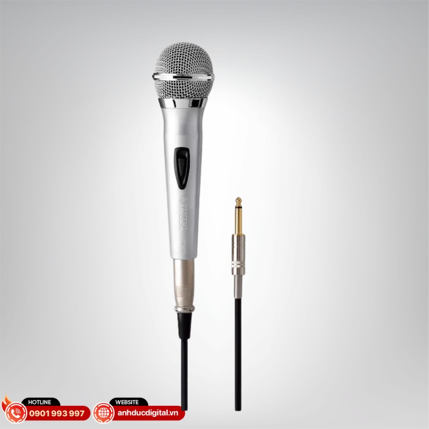 Micro Yamaha DM-305 sở hữu dải tần đáp ứng từ 40 Hz – 18 kHz