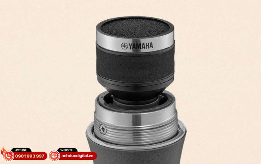 Yamaha YDM505S được thiết kế với viên nang cardioid
