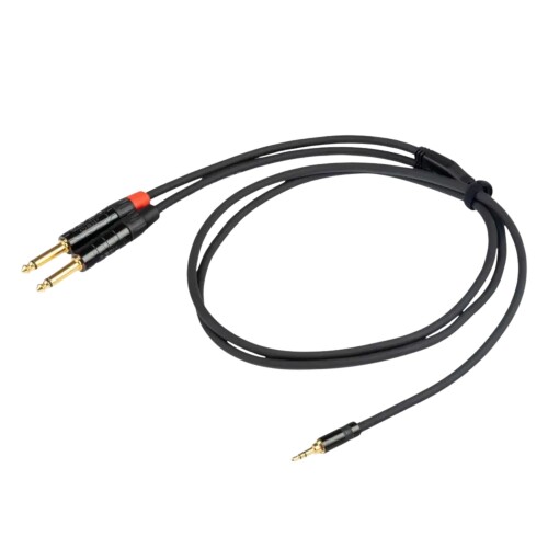 Dây tín hiệu 3.5mm ra 2 đầu 6 ly Proel CHLP170LU15 3M (Chính hãng)