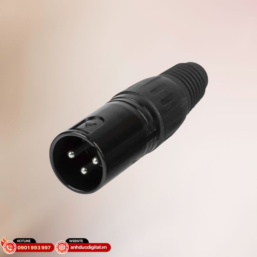 Đầu jack Canon đực Proel XLR3MVBK