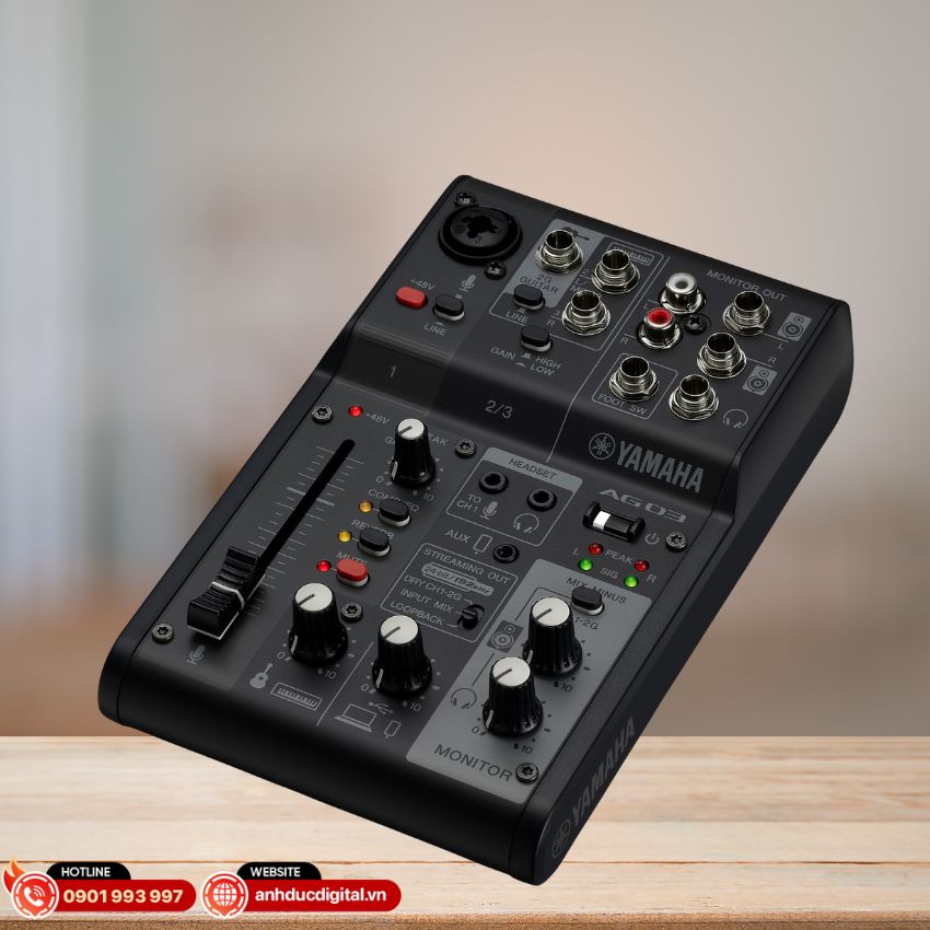 Mixer - thiết bị không thể thiếu trong bộ livestream