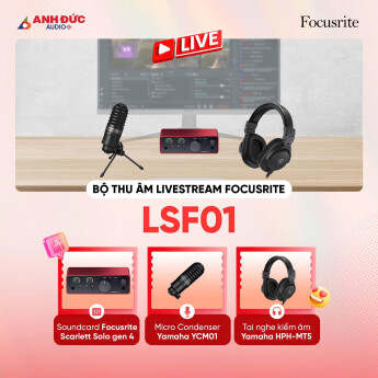 Bộ thu âm livestream Focusrite LSF01 (Chính hãng)