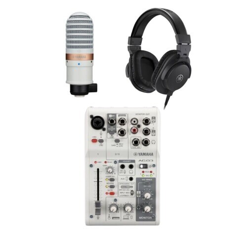 Bộ thu âm livestream Yamaha LSY02A | White (Chính hãng)