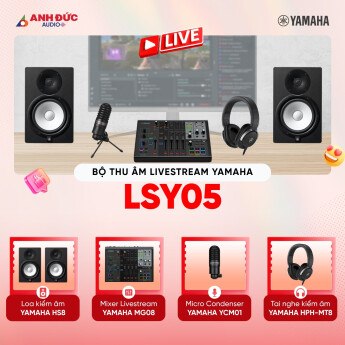 Bộ thu âm livestream Yamaha LSY05 | Black (Chính hãng)