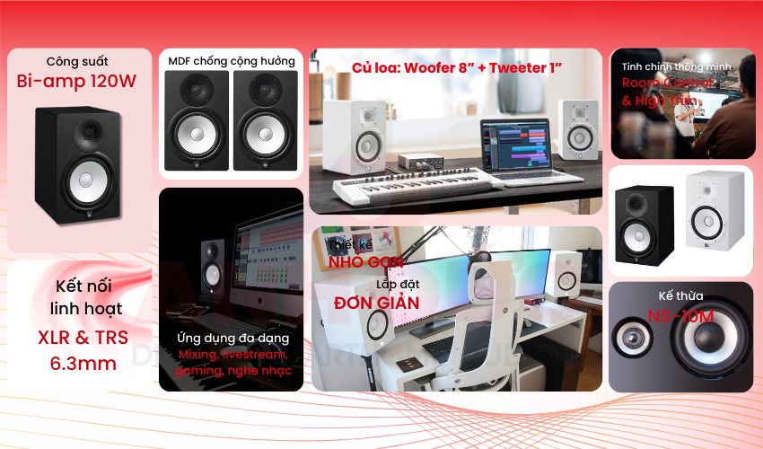 Loa Kiểm Âm Yamaha HS8i