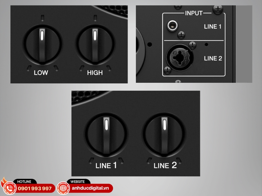 MSP3A được thiết kế với bảng điều khiển ngay mặt trước