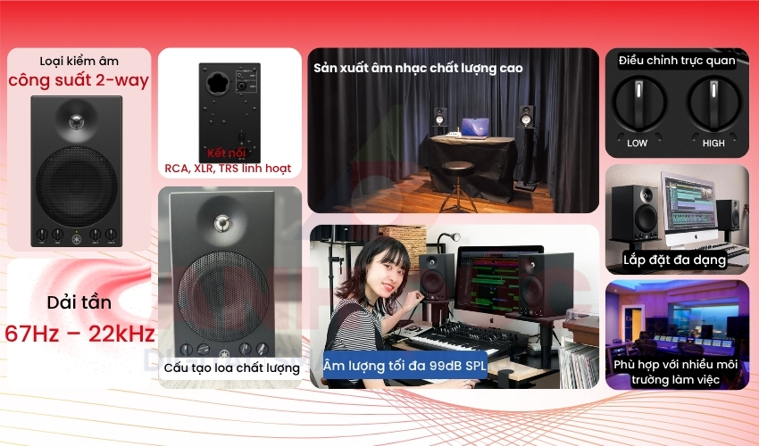 Loa kiểm âm Yamaha MSP3A